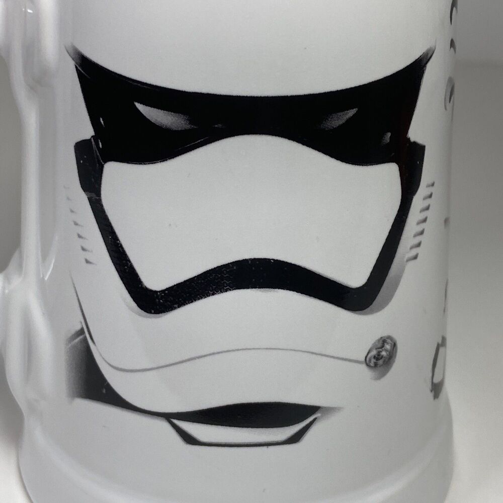 Star Wars Stormtrooper Coffee Mug Lucasfilm White/Black Ceramic 16oz - Picture 9 of 12